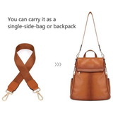 The Liora | Textured Leather Shoulder Bag