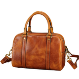 The Harperine | Premium Leather Boston Bag