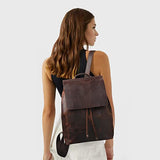 The Valmont | Buffalo Leather Backpack