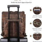 The Evander | Vintage-Inspired Leather Backpack
