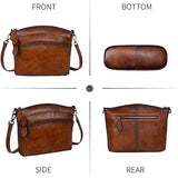The Bellamy | Multi-Zip Messenger Bag