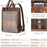 The Evander | Vintage-Inspired Leather Backpack