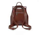 The Duclair | Premium Brown Leather Backpack
