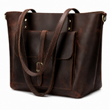 The Valeria | Classic Grain Leather Tote