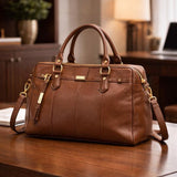 Leather Duffle Bag / Weekender Bag