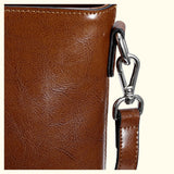 The Arabella | Chestnut Leather Tote Bag