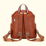 The Valenne | Refined Pebbled Leather Backpack