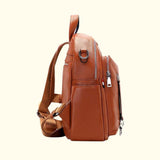 The Valenne | Refined Pebbled Leather Backpack