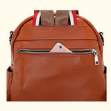 The Valenne | Refined Pebbled Leather Backpack