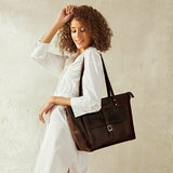 The Valeria | Classic Grain Leather Tote