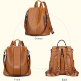The Novira | Modern Leather Backpack