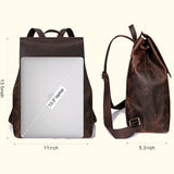 The Valmont | Buffalo Leather Backpack