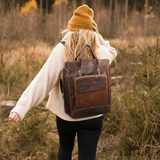 The Evander | Vintage-Inspired Leather Backpack