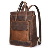 The Evander | Vintage-Inspired Leather Backpack