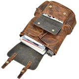 The Willowen | Old-World Leather Backpack