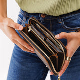 Accordions Zip Wallet