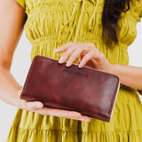 Accordions Zip Wallet