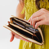 Accordions Zip Wallet