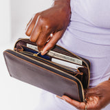 Accordions Zip Wallet