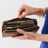 Accordions Zip Wallet