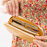 Accordions Zip Wallet