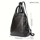 The Ivandor | Outdoor Cowhide Leather Backpack