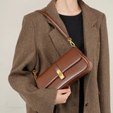 Elegant Brown Shoulder Bag