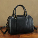 The Harperine | Premium Leather Boston Bag