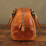 The Harperine | Premium Leather Boston Bag