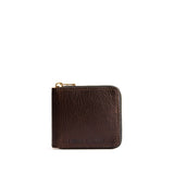 Small Zipper Bifold Wallet